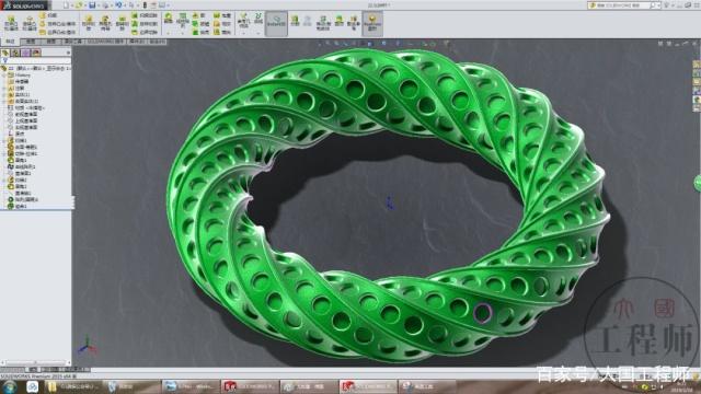 solidworks画倾斜圆锥